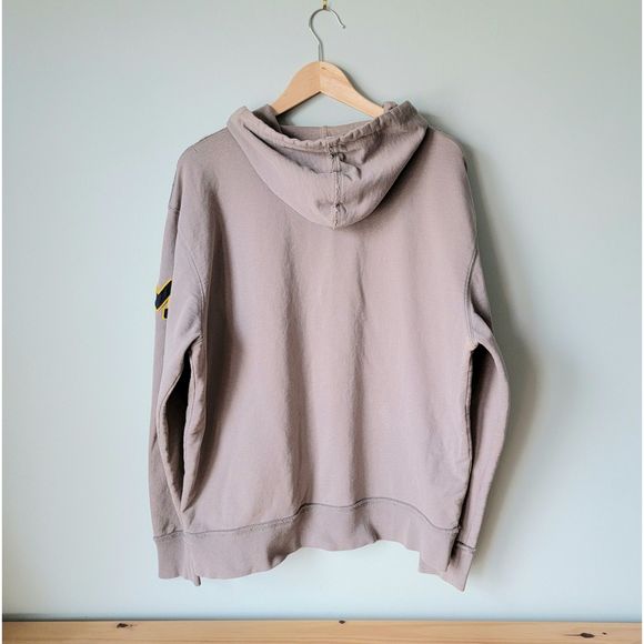 Michigan Wolverines Full-Zip Hoodie Men's L NCAA 47 Brand Distressed Embroidered - Picture 3 of 5